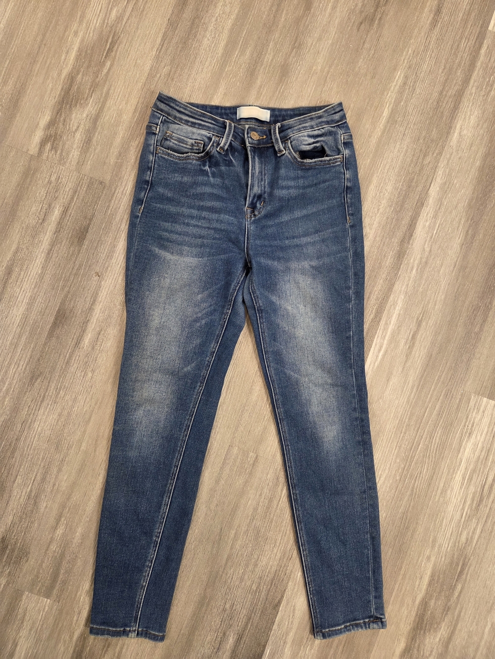 VERVET BY FLYING MONKEY Dark Blue Skinny Jeans